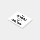 Verlassen Hander Post-it Klebezettel (angewinkelt)