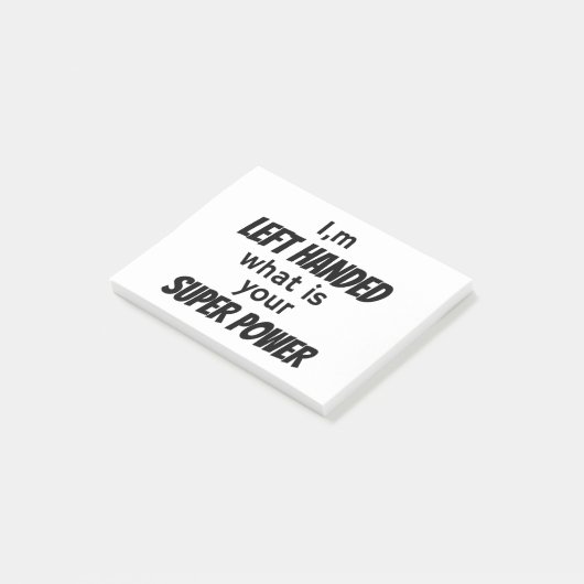 Verlassen Hander Post-it Klebezettel (angewinkelt)