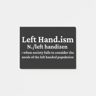 Verlassen Hander Post-it Klebezettel