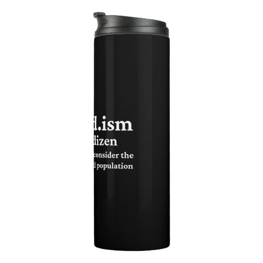 Verlassen Hander Thermosbecher (Nach rechts gedreht)