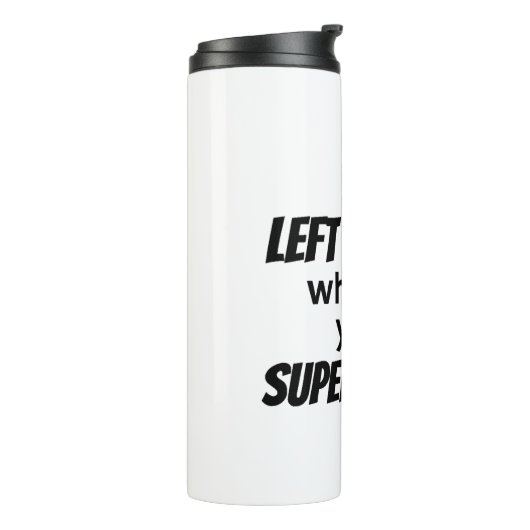 Verlassen Hander Thermosbecher (Nach links gedreht)