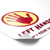 Verlassen Handheld-Super-Power Fotodruck (Ecke)