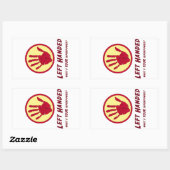 Verlassen Handheld-Super-Power Rechteckiger Aufkleber (Blatt)