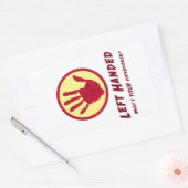 Verlassen Handheld-Super-Power Rechteckiger Aufkleber (Umschlag)