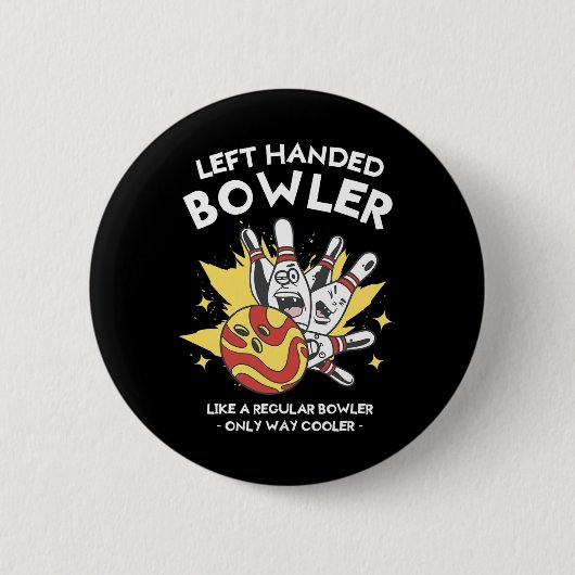 Verlassen Handläufer wie ein regelmäßiger Bowler Button (Vorderseite)