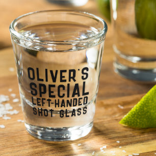 Verlassen handwerkliches Geschenk Funny Schnapsglas