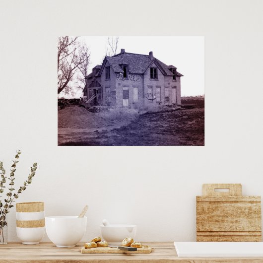 Verlassen hinter poster (Küche)