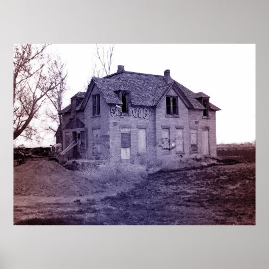 Verlassen hinter poster (Vorne)