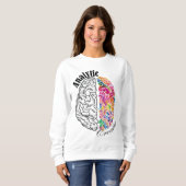 Verlassen Hirngespinst Sweatshirt (Vorne ganz)