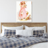 Verlassen in Charge, 1920 Leinwanddruck (Insitu (Schlafzimmer))