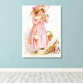 Verlassen in Charge, 1920 Leinwanddruck (Insitu (Holzboden))