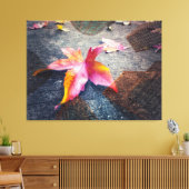 Verlassen in der Stadt Leinwanddruck (Insitu (Wohnzimmer))