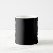 Verlassen in der Wassertaufe Christlich getauft Kaffeetasse (Mittel)