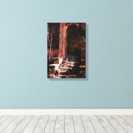 verlassen leinwanddruck (Insitu (Holzboden))