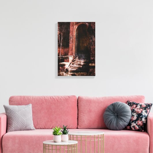 verlassen leinwanddruck (Insitu (Wohnzimmer))