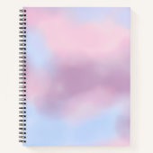 Verlassen Lilac Floral Englisch Name Year Girls Notizblock (Vorderseite)