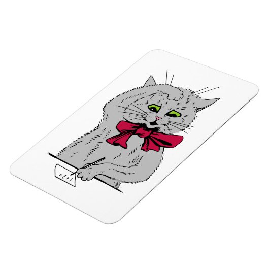 Verlassen Mathematikkatze Magnet (Linke Seite)