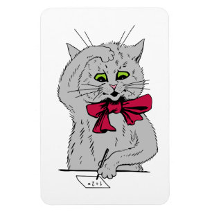 Verlassen Mathematikkatze Magnet
