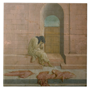 Verlassen (Öl auf Platte) Fliese