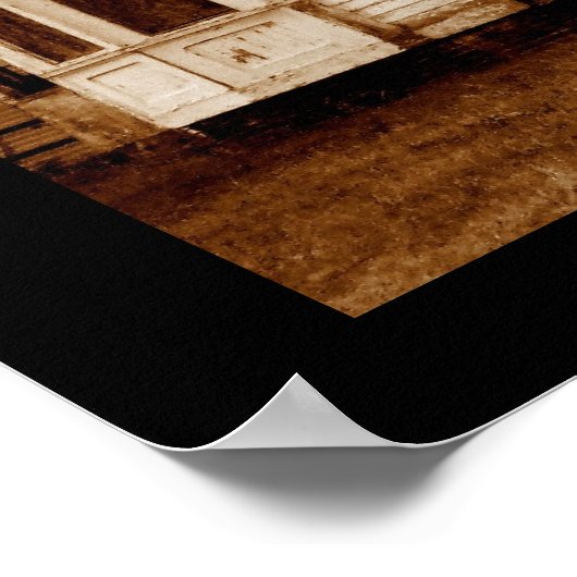 verlassen poster (Ecke)