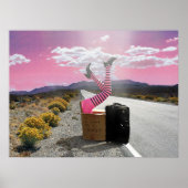 verlassen poster (Vorne)