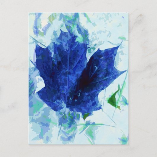 Verlassen Postkarte (Vorderseite)