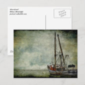 verlassen postkarte (Vorne/Hinten)