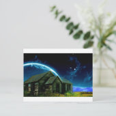 verlassen postkarte (Stehend Vorderseite)