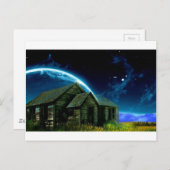 verlassen postkarte (Vorne/Hinten)