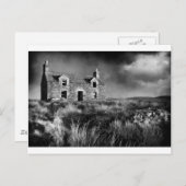 verlassen postkarte (Vorne/Hinten)