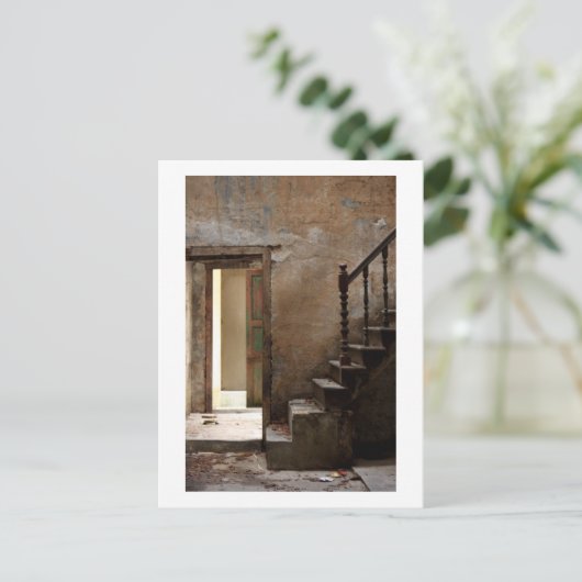 verlassen postkarte (Stehend Vorderseite)