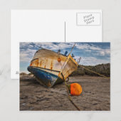 verlassen postkarte (Vorne/Hinten)