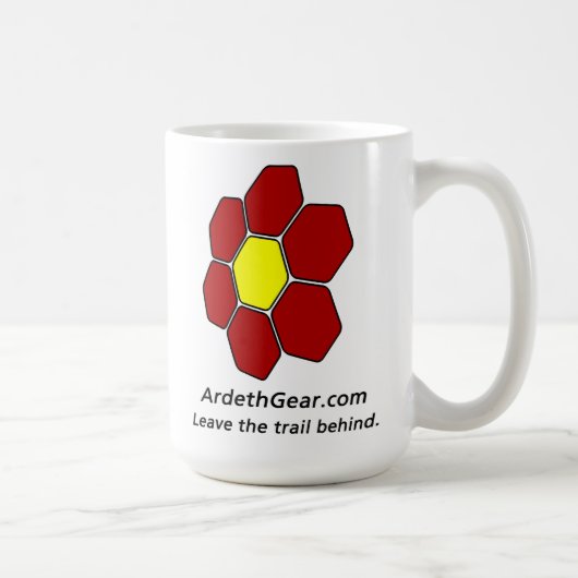 Verlassen Sie die Spur hinten Kaffeetasse (Rechts)