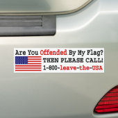 Verlassen Sie die USA Autoaufkleber (Auf Auto)