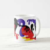 Verlassen Sie ein mein Gesicht Kaffeetasse (VorderseiteRechts)