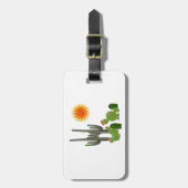 VERLASSEN SIE MEINEN VIBE GEPÄCKANHÄNGER (Vorderseite vertikal)