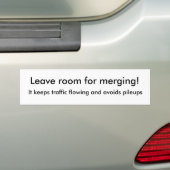 Verlassen Sie Raum für das Mischen! , Behält er Autoaufkleber (Auf Auto)