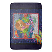 VERLASSEN Sie REGEN-DUSCHE Chow-Chow Kiste oder Badematte (Vorderseite Vertikal)