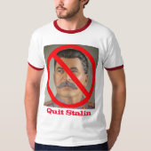 Verlassen Sie Stalin T-Shirt (Vorderseite)