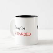 Verlassen Tasse (Vorderseite Links)