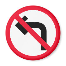 Verlassen Umwandlung verboten | Red Circle Sign |