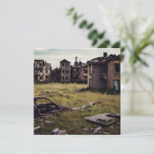 verlassen | Urban Post Apocalypse Gebäude (Stehend Vorderseite)