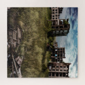 verlassen | Urban Post Apocalypse Gebäude Puzzle (Horizontal)