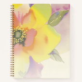 Verlassen Wasserfarbenspirale Notizblock (Vorderseite)