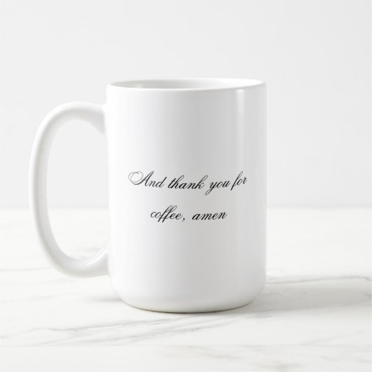 Verlassen Wein- und Kaffeeliebhaber Umarmung Kaffeetasse (Links)