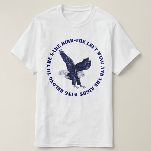 Verlassen Wing Right WIng T-Shirt (Design vorne)