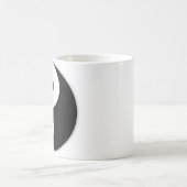 Verlassen Yin & Yang Kaffeetasse (Mittel)