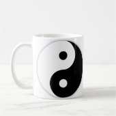 Verlassen Yin & Yang Kaffeetasse (Links)