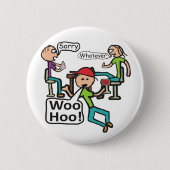 Verlassend Arbeit Button (Vorderseite)