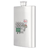 Verlassend Arbeit Flachmann (Links)